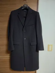 ユニクロ Jil Sander ジルサンダー +J チェスターフィールド ダークブラウン Sサイズのサムネイル