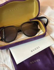 GUCCI ブラック サングラス ケース付き | Mercari