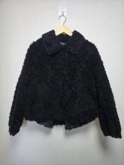 美品✨希少 KENZO ケンゾー 90s プードルファーコート 紫 花柄 F