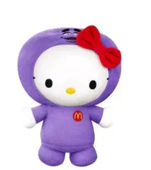 マクドナルド x ハローキティ ぬいぐるみ 紫