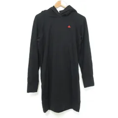 良品 Vivienne Westwood ヴィヴィアンウエストウッドレッドレーベル choice プルオーバー パーカー 16-55-572002 2 ブラック レディース 古着 中古 USEDのサムネイル