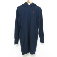良品 Vivienne Westwood ヴィヴィアンウエストウッドレッドレーベル choice プルオーバー パーカー 16-55-572002 サイズ2 ネイビー レディース 古着 中古 USEDのサムネイル