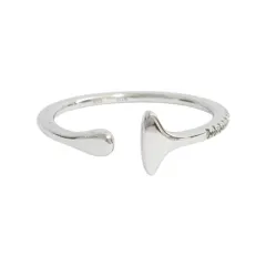 美品 Hirotaka ヒロタカ GOSSAMER ダイヤモンド0.10ct イヤーカフ M サイズ K10WG ホワイトゴールド レディース 古着 中古 USEDのサムネイル