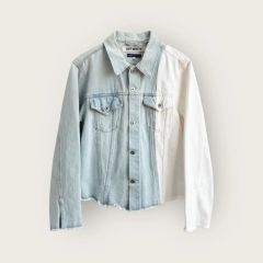 VLONE White denim ホワイト フレア デニム ブイローン - メルカリ