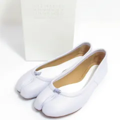 美品 Maison Margiela22 メゾンマルジェラ TABI バレリーナ フラットパンプス S58WZ0042 36 23cm相当 ライトパープル レディース 古着 中古 USED