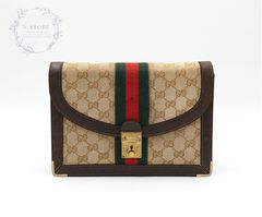 GUCCI オールドグッチ シェリーライン がまぐち ケース スプリーム GUCCI オールドグッチ GGスプリーム シェリーライン がまぐち コイン