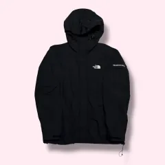 The North Face 람 포켓 ブラック ウィンドブレーカー ジャケット