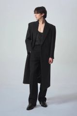 25AW LIGHT MELTON CHESTERFIELD COAT (4) - メルカリ