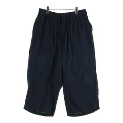 Yohji Yamamoto POUR HOMME (ヨウジヤマモト プールオム) 18SS コットン ワイド イージー パンツ ブラック HW-P75-037のサムネイル