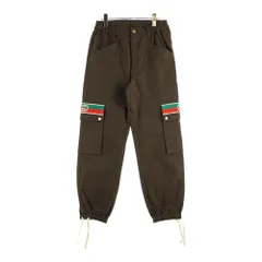 GUCCI (グッチ) インターロッキングG ドローストリング カーゴパンツ ブラウン 623986 XDBA7のサムネイル