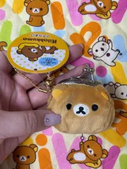 サンエックス リラックマ ミニ がまぐち コインケース キーホルダー 日本正規品 新品