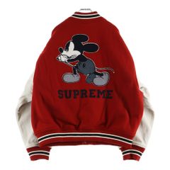 Supreme ナンバーナイン ミッキーマウス バーシティジャケット 最終