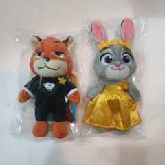ズートピア2 ジュディ ニック ぬいぐるみ キーチェーンセット 韓国限定