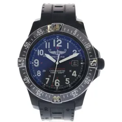 BREITLING (ブライトリング) X74320E4 コルトスカイレーサー 黒文字盤 デイト ブライトライト×ラバー/QZ クォーツ 腕時計のサムネイル