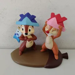 〇ディズニー チップとデール 五月人形飾り フィギュア かわいい ※箱無しのサムネイル