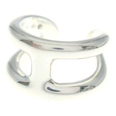HERMES シルバー リング オスモズPM サイズ48 aq12553 - メルカリ