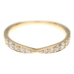 TIFFANY&Co. ハーフエタニティ リング K18YG #48 - メルカリ