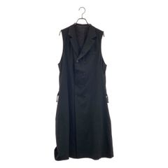 tao COMME des GARCONS 総柄 ベスト コート M ブラック - メルカリ
