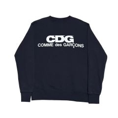 CDG コムデギャルソン　ライトスウェット　ネイビー　2XL CDG コムデギャルソン ライトスウェット ネイビー 2XL - メルカリ