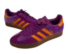アディダス adidas Women's GAZELLE INDOOR nlg63 ガゼル インドア パープルバースト×EQTオレンジ　 IH0277 メンズ靴 スニーカー パープル 26.5cm 101sh-2625のサムネイル