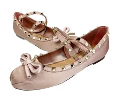 2026年最新】VALENTINO カラー：ピンク系 レディース フラットシューズ