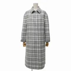 Mackintosh マッキントッシュ ステンカラーコート サイズ38 リバーシブル チェック ロングコート ブランド古着【中古】20260318/RA8421