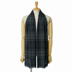 DIOR HOMME ディオール・オム ストール チェック ショール 190cm×73cm