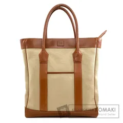 Dunhill ダンヒル ロゴ トートバッグ キャンバス レザー メンズ [中古]のサムネイル