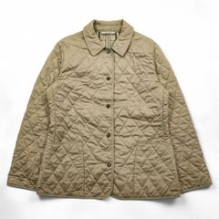 美品 バーバリー ノバチェック 着脱可 フード キルティング ジャンパー