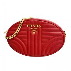 NINA RICCI 80s リボン ラウンド ワンショルダー 赤 丸型 バッグ 