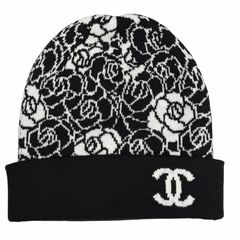 希少✨CHANEL シャネル 95A CCロゴ カメリア カシミヤ ニット - メルカリ