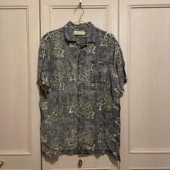 Karl Helmut カニ柄 アロハシャツ カーキ - メルカリ