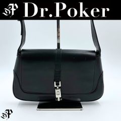 GUCCI ジャッキー ワンショルダーバッグ オールレザー 黒 レディース
