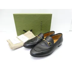 GUCCI グッチ ヨルダーン ホースビット ローファー 404069 size39 約26cm 箱付 靴 △WP2969
