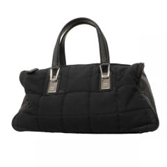 美品 CHANEL チョコバー ナイロン バッグ トート Vintage 黒 - メルカリ