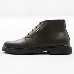 Barbour ワックスド レザー チャッカブーツ 28cm ブラウン Meays レースアップ ラバーソール