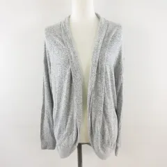ギャップキッズ GAP KIDS カーディガン ニット 長袖 ショールカラー グレー XXL *E160
