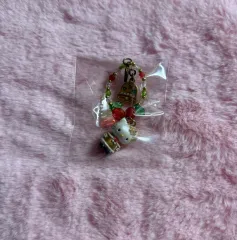 クラシック ヴィンテージ Sanrio クリスマス hello kitty(ハローキティ) キーホルダー ストラップ