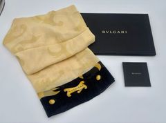 BVLGARI サイシルエット ストール 100% シルク - メルカリ