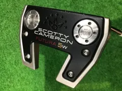 【中古】 タイトリスト SCOTTY CAMERON FUTURA 5W(2017) 34インチ パター PT スチール (フレックスその他) メンズ 男性用 右利き 右用 Cランク ゴルフクラブ
