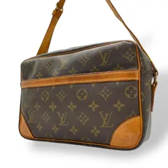 Louis Vuitton ルイヴィトン モノグラム トロカデロ ショルダーバッグ ブラウン PVC レザー ゴールド金具 M51274 クロスボディ K5