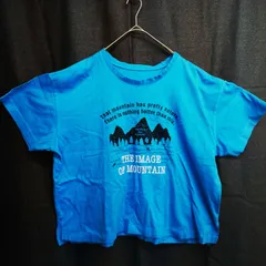 M1-02947 【Mens】 ベルメゾン千趣会 半袖Tシャツ スリットあり (6L) ブルー K-夏のサムネイル