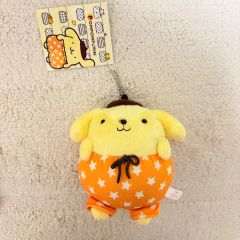 2015年製ポムポムプリンカフェ雨の日限定 カッパ合羽 ドット タグ無未