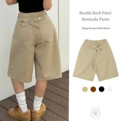 美品】IENA LA BOUCLE リネンヘリンボンカーゴショーツ オレンジ