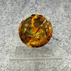 鬼滅の刃 フィギュア アクリル 円型 台 煉獄