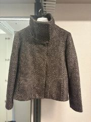 希少 ダークミンク リアル 毛皮 ショートコート 11サイズ ブラウン