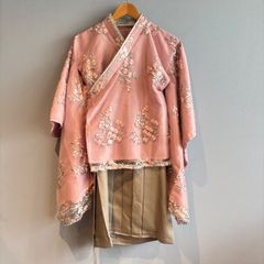 値下げ！七五三 3歳 着物 bonheur saisons 淡色ピンク - メルカリ