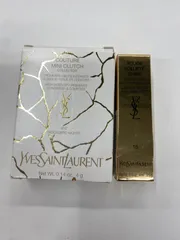 D3594 K Yves Saint Laurent イヴサンローラン クチュール ミニクラッチ 910 アイシャドウ 4ｇ／ルージュ 15 4.5ｇ 計2点セット