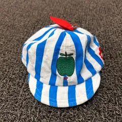 BEBE DE PINO ベベデピノ キッズ サンダル ボーダー柄 ブルーのサムネイル