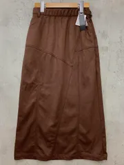 新品 JEANASIS ジーナシス ヌバックライク ナロー スカート ブラウン ■◇ レディース